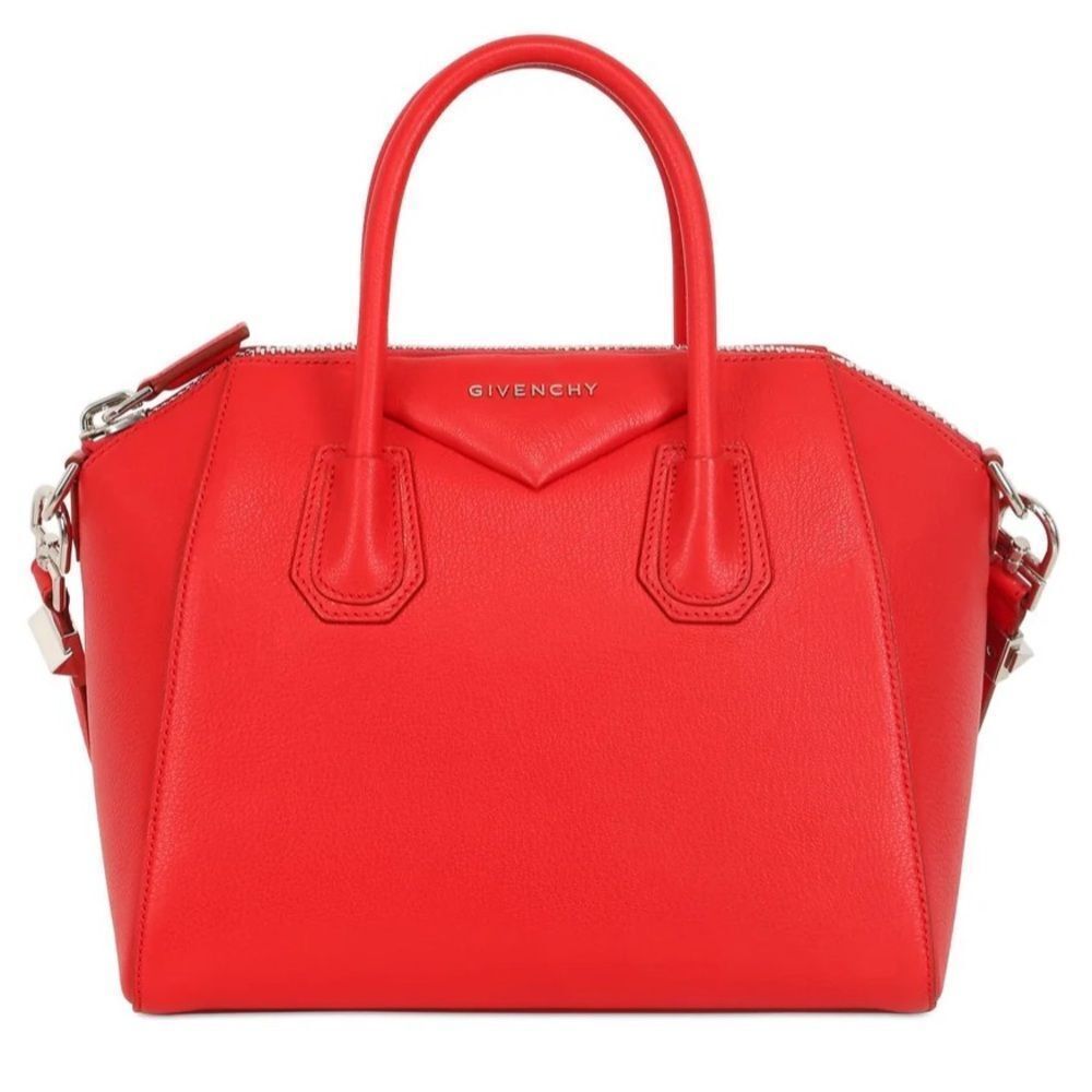 Givenchy Red Satchel Bag